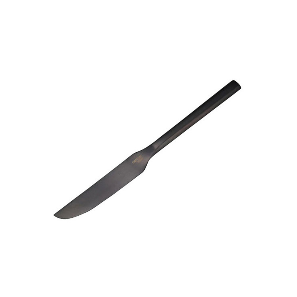 캡틴스태그 헥사곤 블랙 디저트 나이프(UW-2014)/CAPTAIN STAG_HEXAGON BLACK DESERT KNIFE_CA2C10900