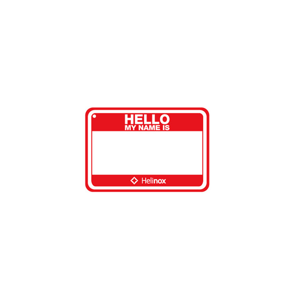 헬리녹스 벨크로 패치 레드/화이트/HELINOX_CO4H1E1R1