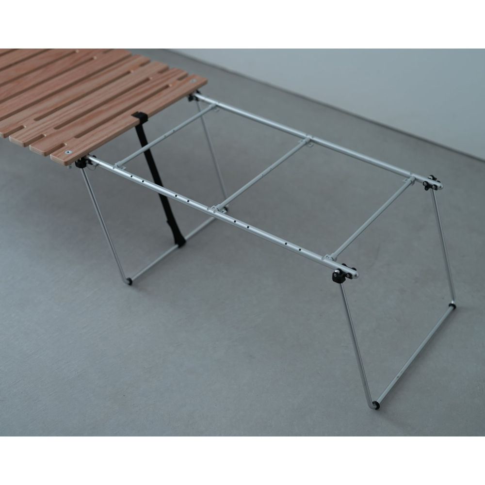 [5/20 (월) 예약오픈] 에이치엑스오 디자인 멀티펑션 익스텐션 테이블 (알루미늄) (스트라이프 테이프블 호환)/HXO_C5XO4052V