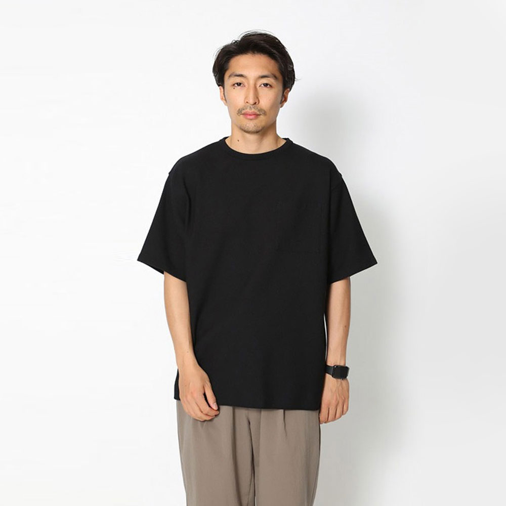 스노우피크 CORDURA Co/Pe Dry S/S T shirt - BLACK(TS-22SU004BK)/SNOWPEAK_CPSK218BK