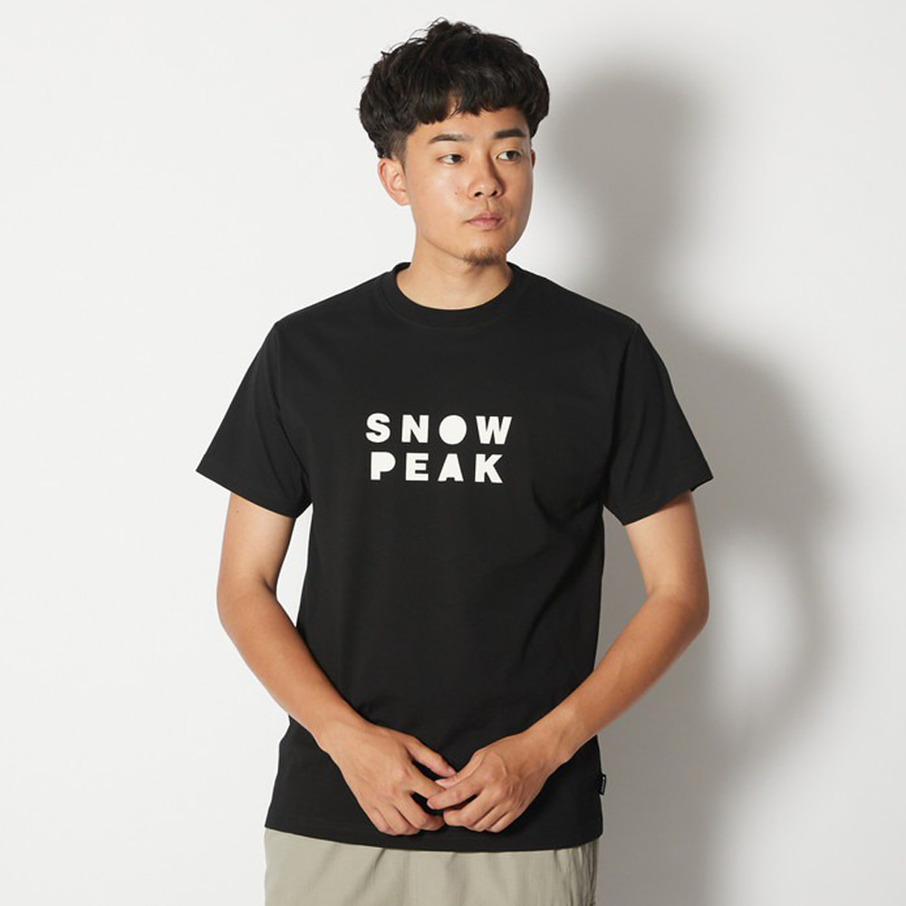 스노우피크 어패럴 티셔츠 캠퍼/SNOWPEAK_SNOWPEAKER T-SHIRT CAMPER_BLACK_(TS-24SU003BK)_CPSK416BK